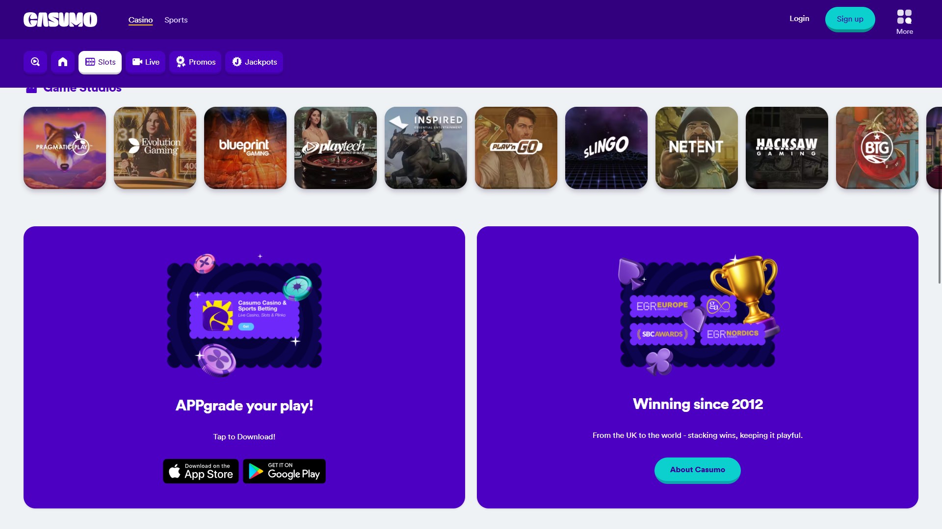 Casumo screenshot 4