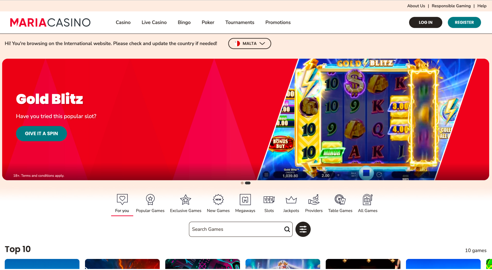 Maria Casino screenshot 1