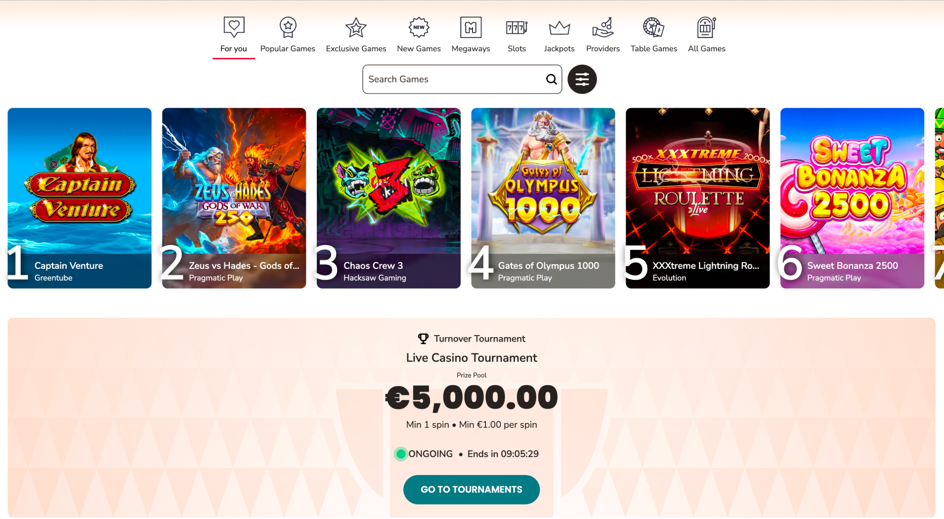 Maria Casino screenshot 2