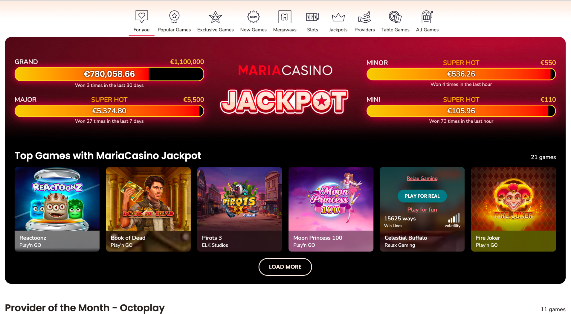 Maria Casino screenshot 3