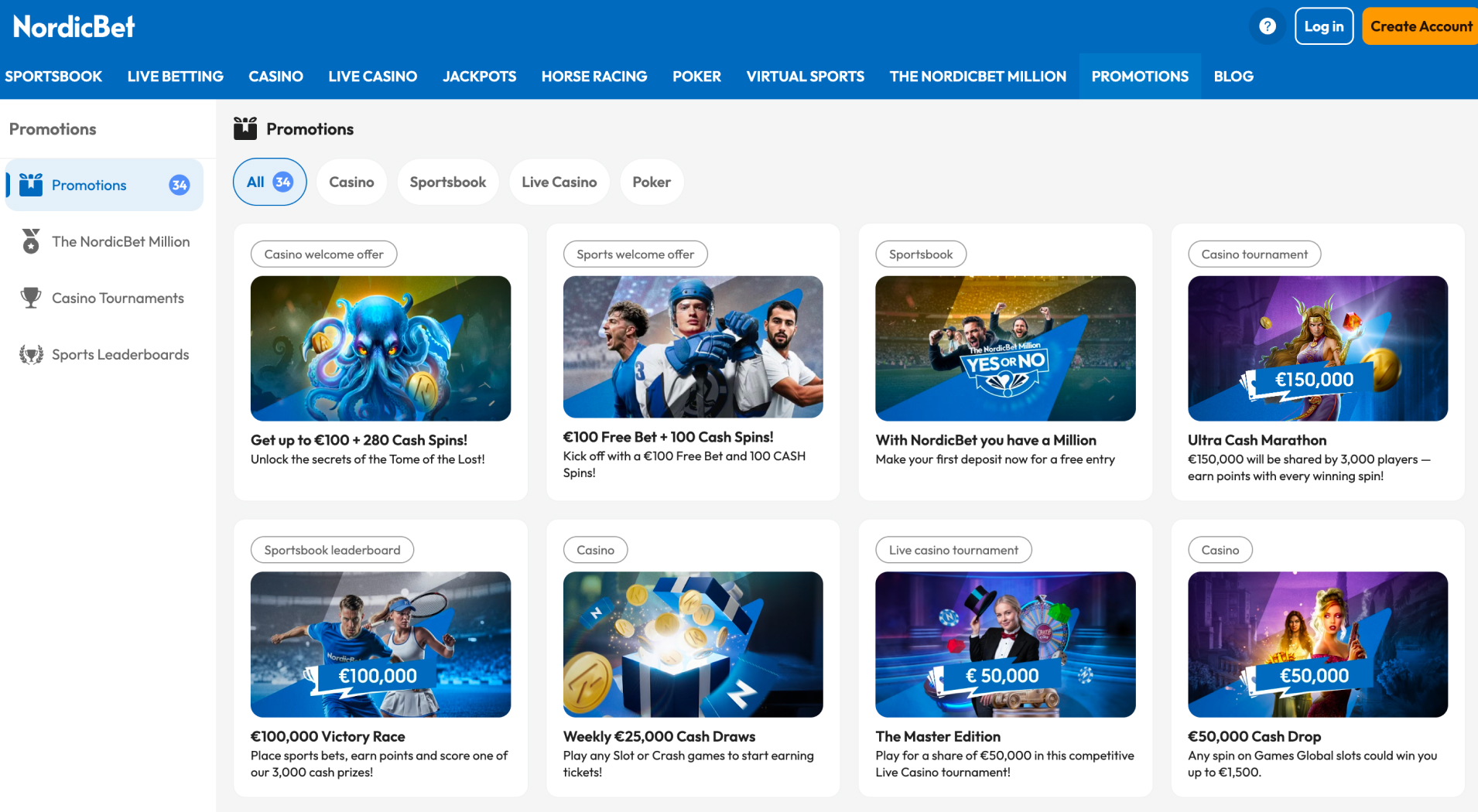 NordicBet Casino screenshot 5