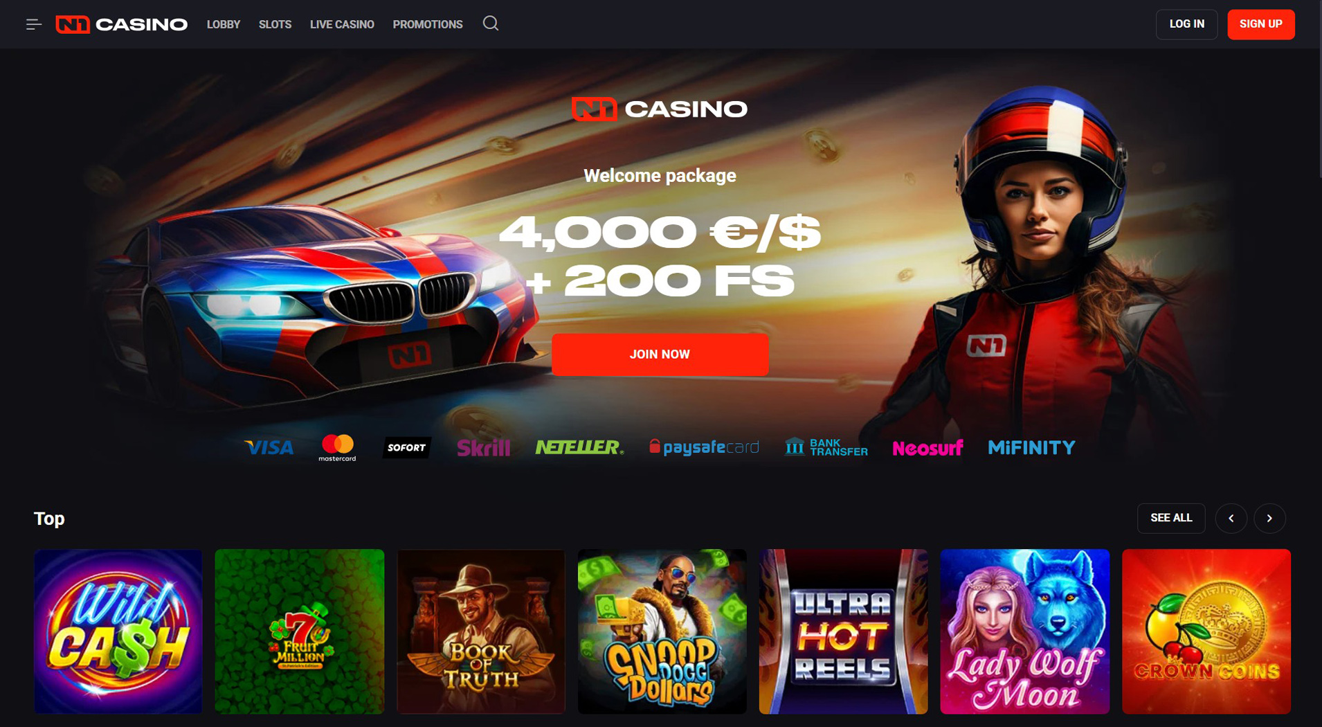 9. N1 Casino