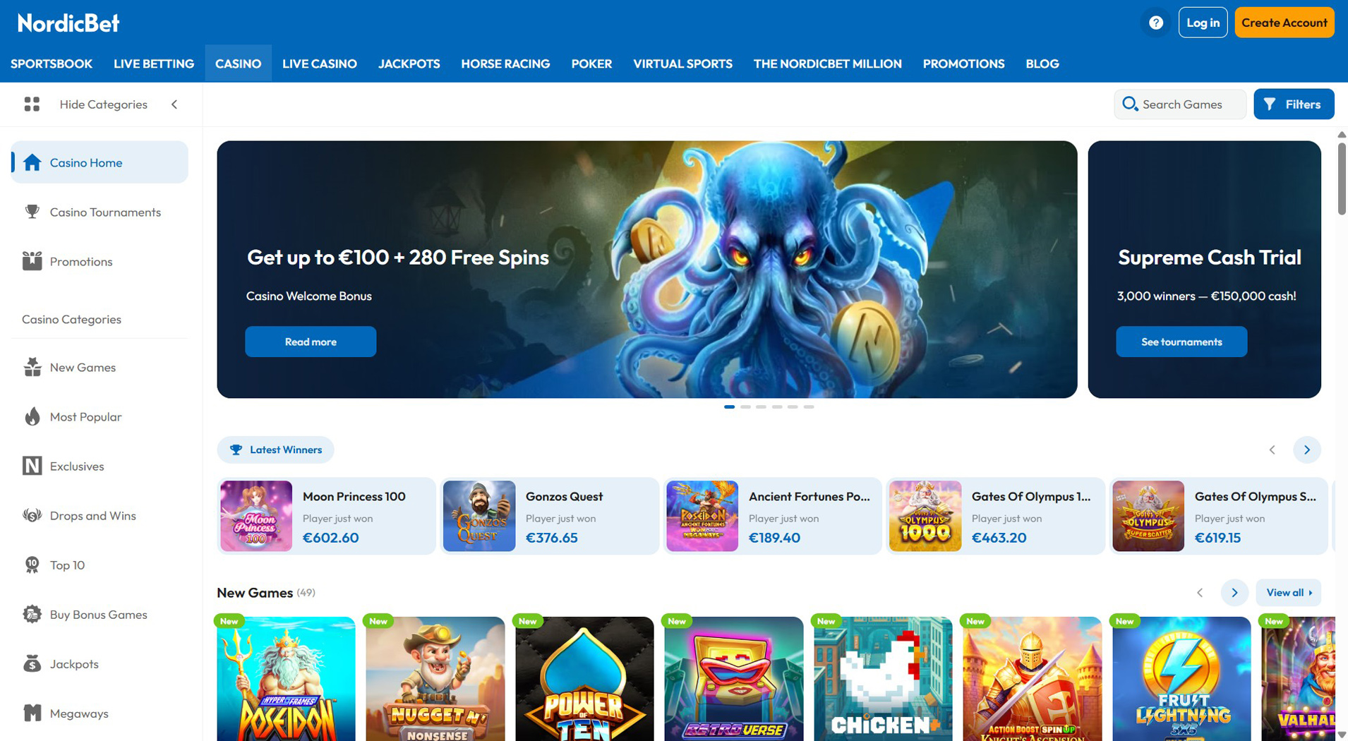 4. NordicBet Casino